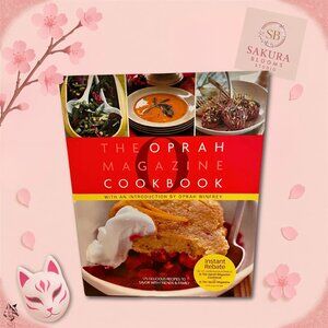 O, The Oprah Magazine Cookbook First Edition Hardcover  175 Recipes, Like New